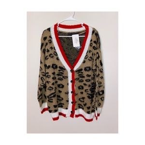 Cheetah print Cardigan